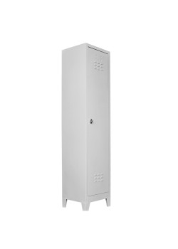 Demir Dolap Ofis Tekli Soyunma Dolabı Gri Demir Dolap Ofis Tekli Soyunma Dolabı Gri